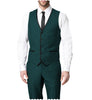 2 Pieces Suit - Fashion 2 Pieces Mens Suit Flat V Neck Suit For Wedding (Vest + Pants)